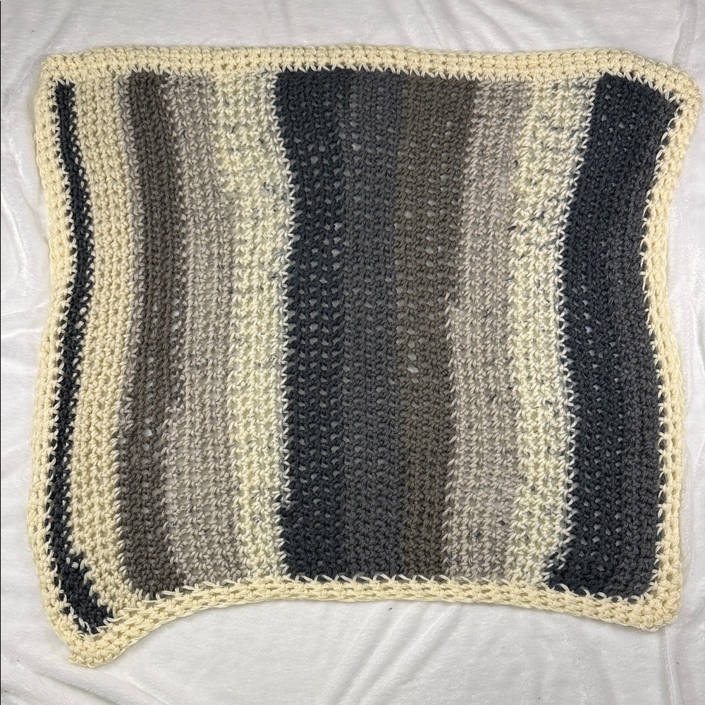 Cozy Striped Crochet Blanket